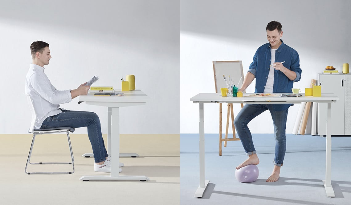 Sit and Stand Desk For Offices